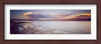 Framed Sunset over Lake Mead, Nevada, USA
