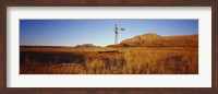 Framed Windmill in a Field, U.S. Route 89, Utah