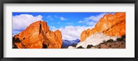 Framed Rock formations, Garden of The Gods, Colorado Springs, Colorado, USA