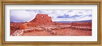 Framed Ruins of the Mission, Pecos National Historical Park, Pecos, New Mexico, USA