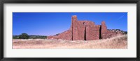 Framed Ruins of building, Salinas Pueblo Missions National Monument, New Mexico, USA