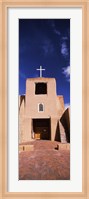 Framed Facade of a church, San Miguel Mission, Santa Fe, New Mexico, USA