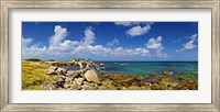 Framed Rocks at the coast, Aruba