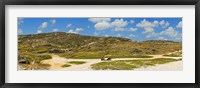 Framed Rugged eastern side of an island, Aruba