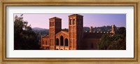 Framed Royce Hall at the campus of University of California, Los Angeles, California, USA