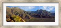 Framed Mountains in Anza Borrego Desert State Park, Borrego Springs, California, USA