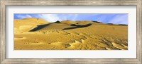 Framed Sand dunes in a desert, Great Sand Dunes National Park, Colorado, USA