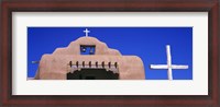 Framed Low angle view of Santo Tomas Church, Santa Rosa De Lima, New Mexico, USA