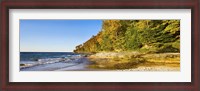 Framed Trees on the beach, Miner's Beach, Pictured Rocks National Lakeshore, Upper Peninsula, Michigan, USA