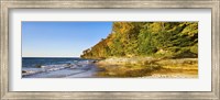 Framed Trees on the beach, Miner's Beach, Pictured Rocks National Lakeshore, Upper Peninsula, Michigan, USA