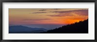 Framed Sunset at Clingmans Dome, Tennessee