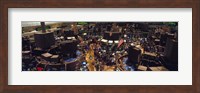 Framed Stock Exchange, NYC, New York City, New York State, USA