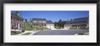 Framed Houses Along A Road, Seaberry, Baltimore, Maryland, USA