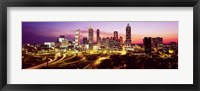 Framed Night, Atlanta, Georgia, USA