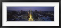 Framed High angle view of a monument, Washington Monument, Mount Vernon Place, Baltimore, Maryland, USA