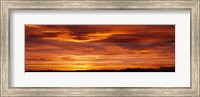 Framed Sky at sunset, Daniels Park, Denver, Colorado, USA