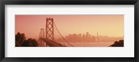 Framed San Francisco Skyline with Bay Bridge