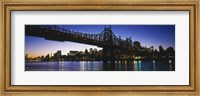 Framed USA, New York City, 59th Street Bridge