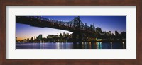 Framed USA, New York City, 59th Street Bridge