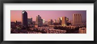 Framed Buildings in a city, San Diego, San Diego County, California, USA