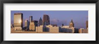 Framed Atlanta, Georgia Skyline