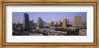 Framed Aerial view of San Diego, California