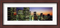 Framed Downtown Los Angeles CA USA