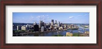 Framed Monongahela River, Pittsburgh, Pennsylvania, USA