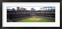 Framed Coors Field Denver CO