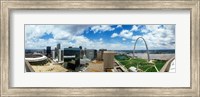 Framed Buildings in a city, Gateway Arch, St. Louis, Missouri, USA