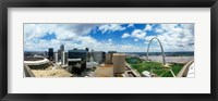 Framed Buildings in a city, Gateway Arch, St. Louis, Missouri, USA