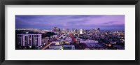 Framed San Diego Skyline at dusk