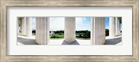 Framed Lincoln Memorial Columns, Washington DC