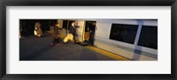 Framed Bay Area Rapid Transit, Oakland, California, USA