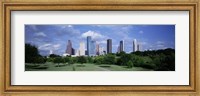 Framed Cityscape, Houston, TX