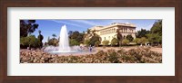 Framed Fountain in San Diego