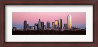 Framed Twilight, Dallas, Texas, USA
