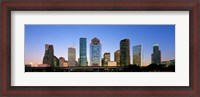Framed USA, Texas, Houston