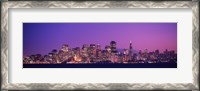 Framed San Francisco, California (night)