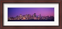 Framed San Francisco, California (night)