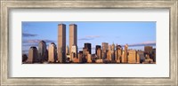 Framed Skyline with World Trade Center
