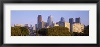 Framed Downtown Philadelphia, Pennsylvania, USA
