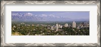 Framed High angle view of a city, Salt Lake City, Utah, USA