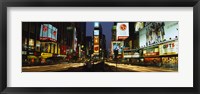 Framed Shopping malls in a city, Times Square, Manhattan, New York City, New York State, USA