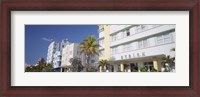 Framed Art Deco Hotels, Ocean Drive, Florida, USA