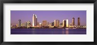 Framed Skyscrapers in a city, San Diego, San Diego County, California, USA