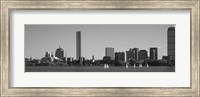 Framed MIT Sailboats, Charles River, Boston, Massachusetts, USA