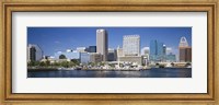 Framed Buildings at the waterfront, Baltimore, Maryland, USA