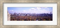 Framed Aerial View of Central Park