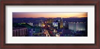 Framed Strip, Las Vegas, Nevada, USA